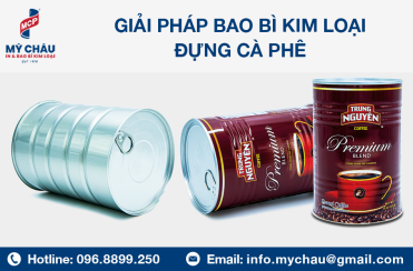 Giải Pháp Bao Bì Kim Loại Đựng Cà Phê Trung Nguyên